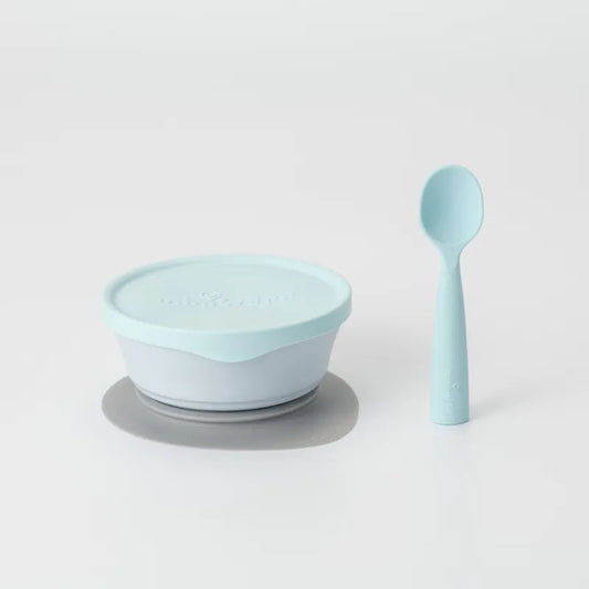 My First Bites Komplekt laste lauanõud (Aqua)
