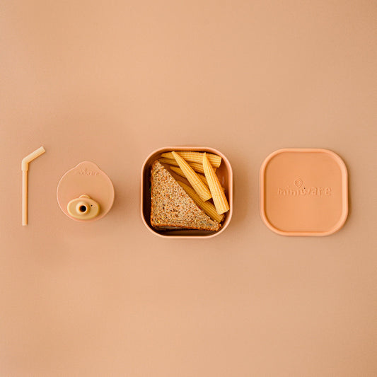 SIP ja SNÄKK toidunõude komplekt (Toffee)