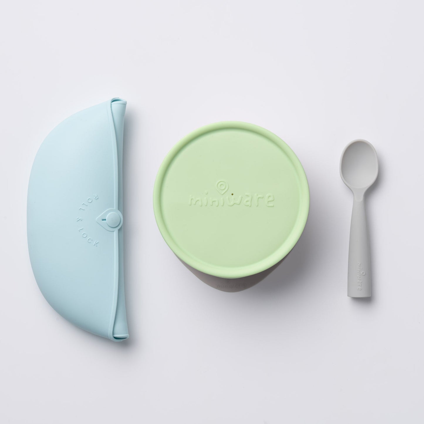 First Bites Deluxe komplekt (Laim/Aqua)