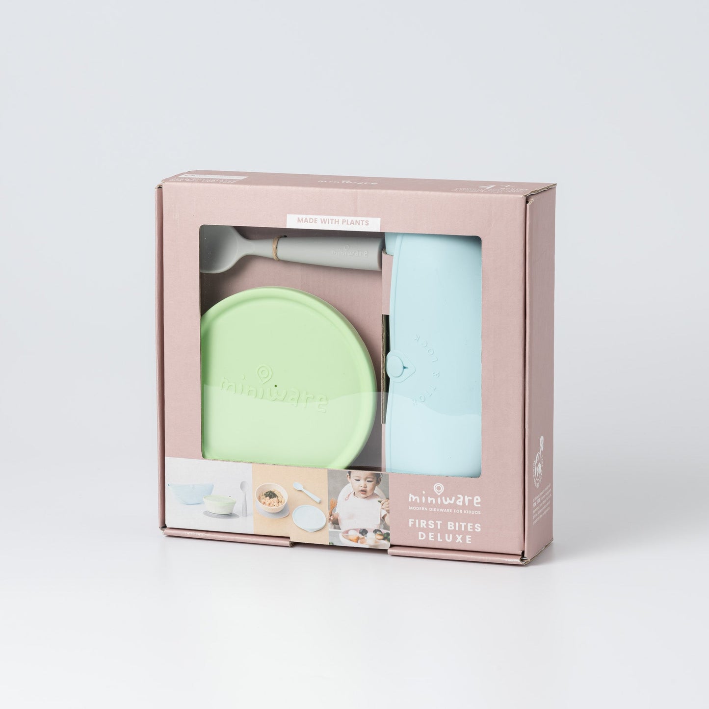 First Bites Deluxe komplekt (Laim/Aqua)