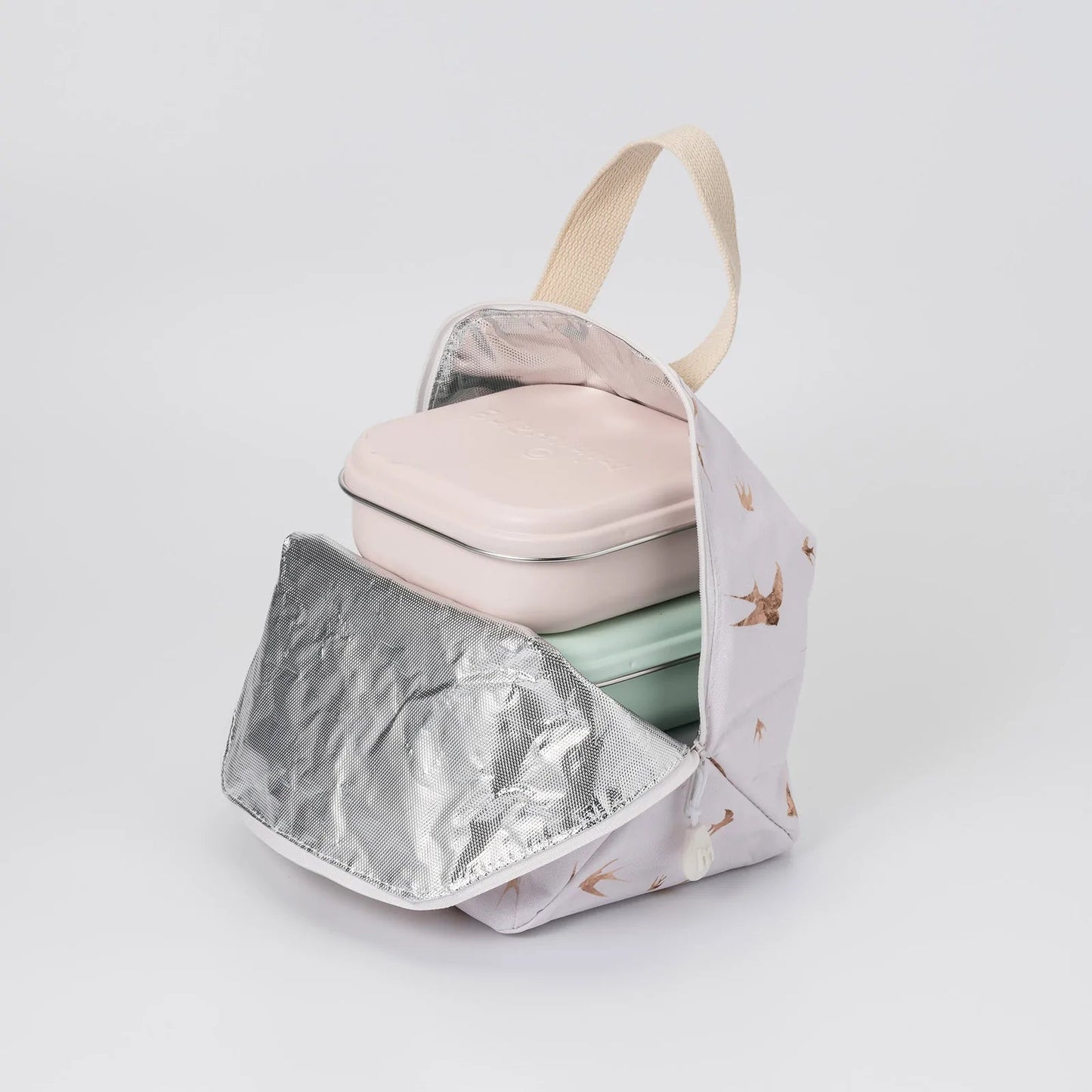 Ready Go Bento – lõunakott ja toidunõu (kuldne pääsuke)