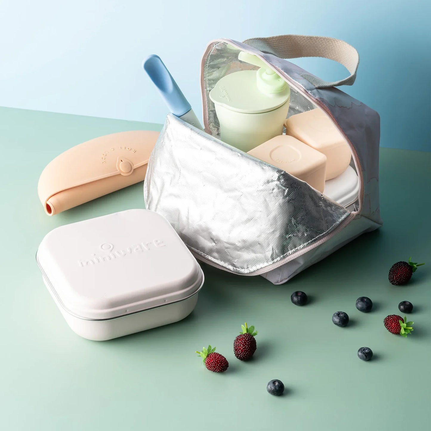 Meal Tote lõunaeine kott (roosa pilv)