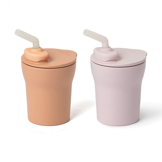1-2-3 SIP! Laste joogitops, 2-pakendis (Toffee/Suhkruvatt)