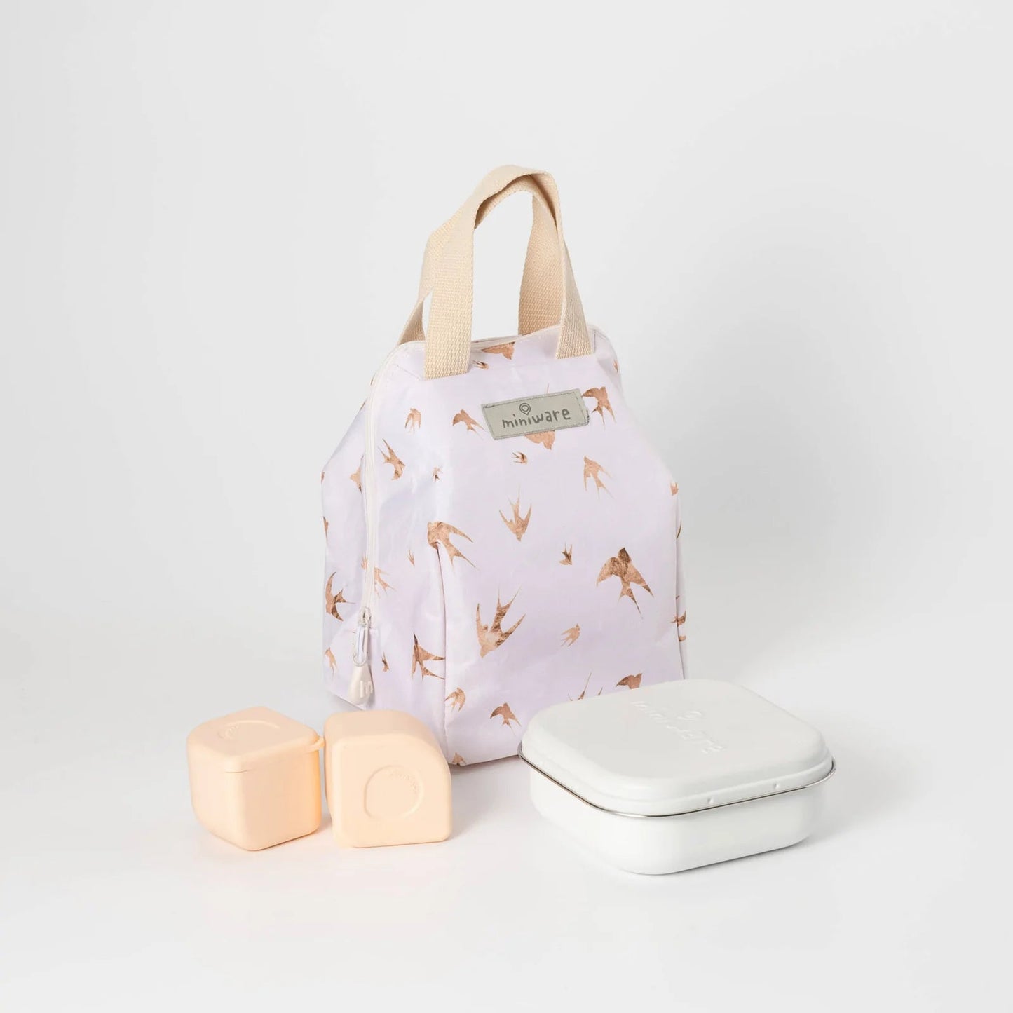 Ready Go Bento – lõunakott ja toidunõu (kuldne pääsuke)