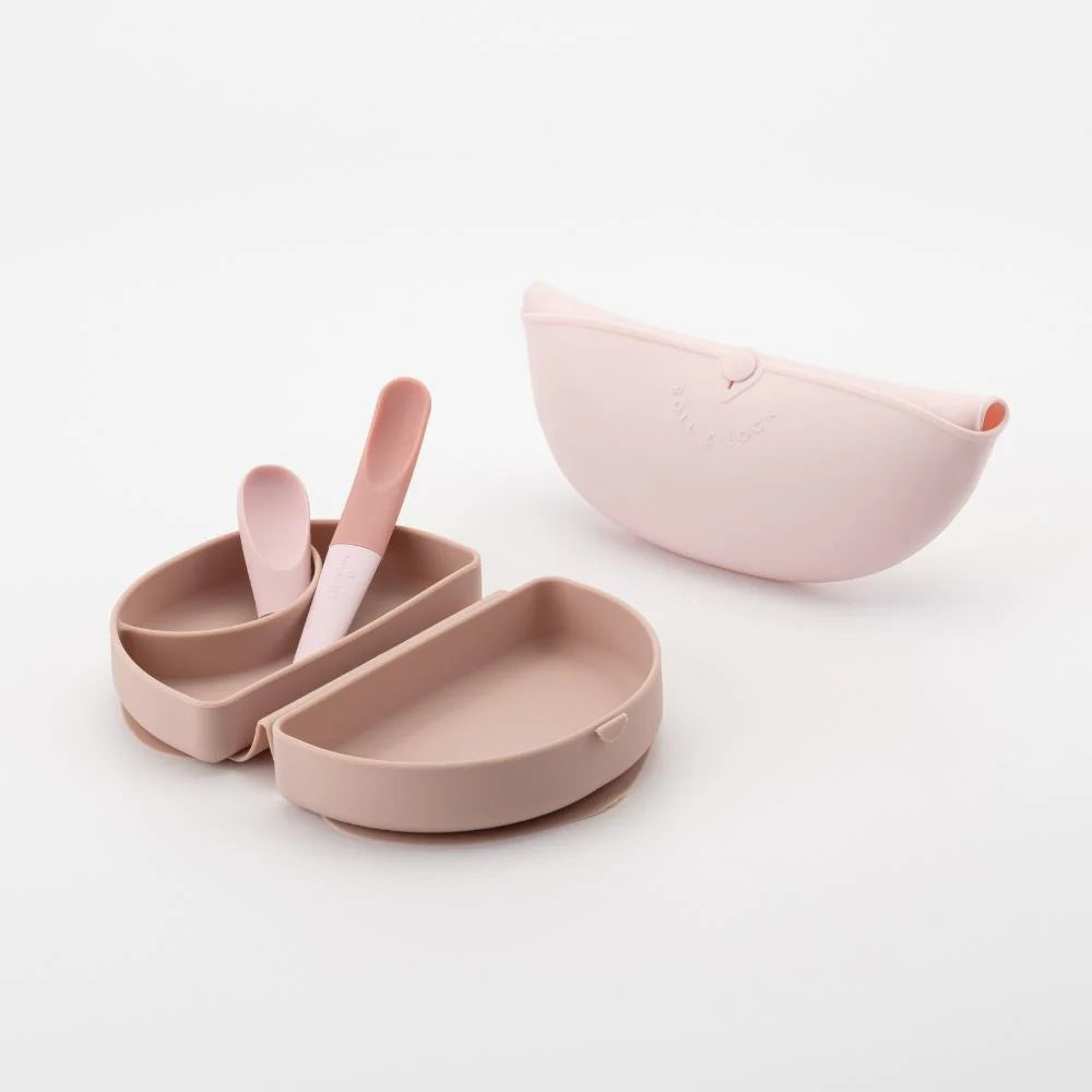 Sili, Mini, Go ! Nõudekomplekt (roosa antioksüdant)
