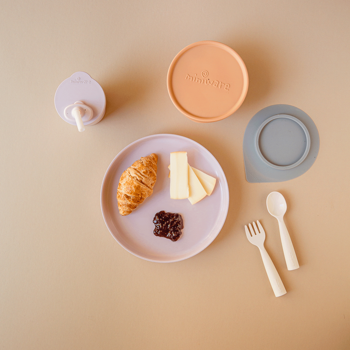 Little Foodie komplekt laste lauanõud (Väike kondiiter)